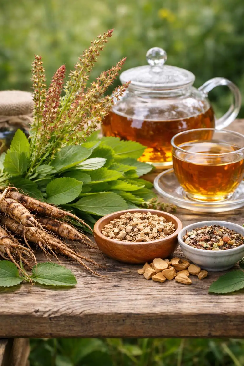 Schapenzuring kruid onderdeel van Essiac 8 kruiden formule